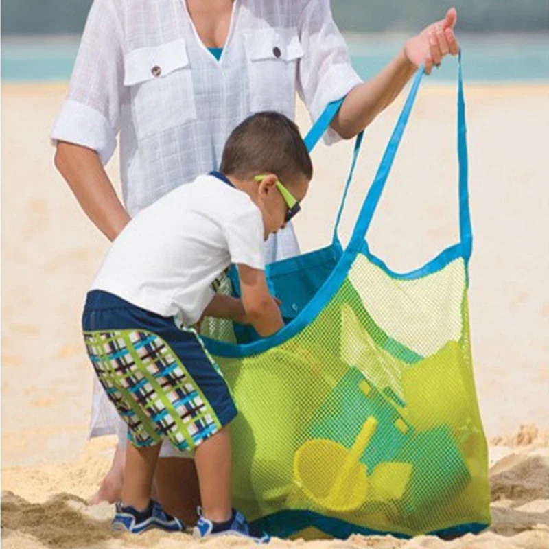 Przenośna siatkowa torba dla d – Beach Towel Large recenzja i cena