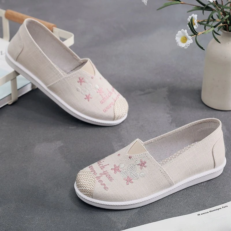 Urocze wsuwane buty damskie z  – Espadrille Slip On recenzja i cena