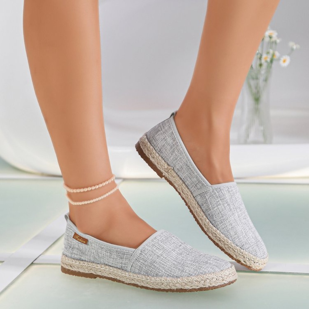 Wygodne płócienne baleriny dam – Espadrille Slip On recenzja i cena