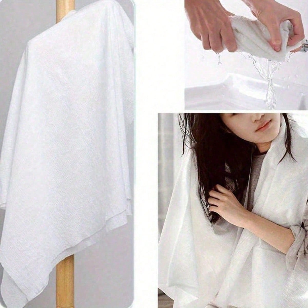 1 szt. Duży kompresowany ręczn – Beach Towel Large recenzja i cena